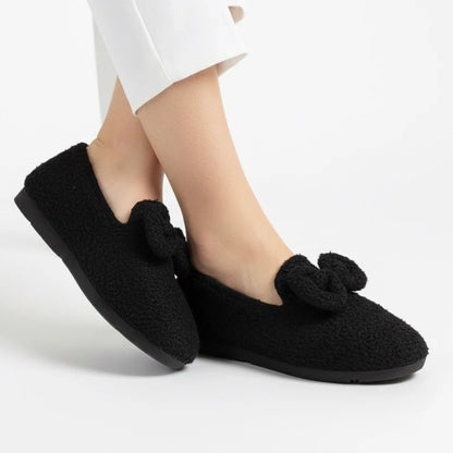 Clearance SALE Bow Fur pump